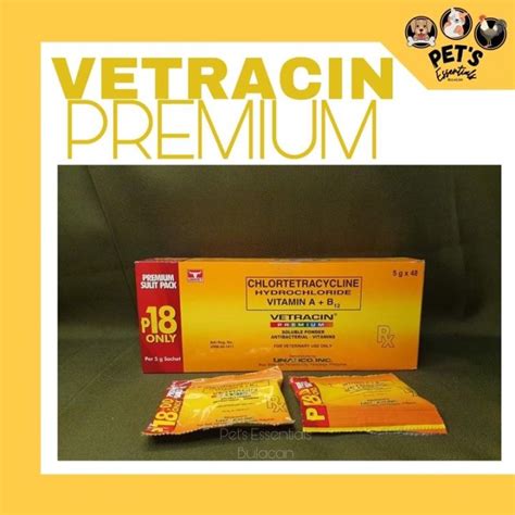 vetracin premium|Vetracin Premium 5g x 48 per box .